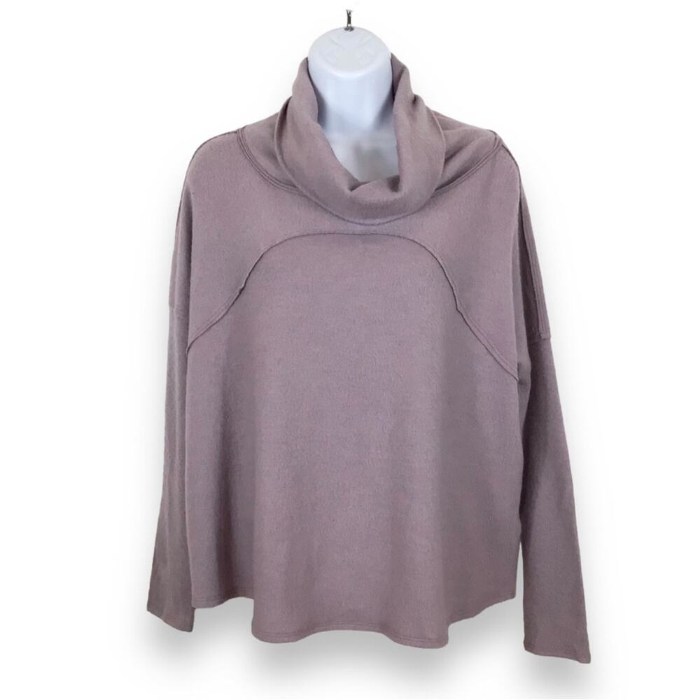 JOLIE Fleece Cowl Neck Sweatshirt Super Soft size M